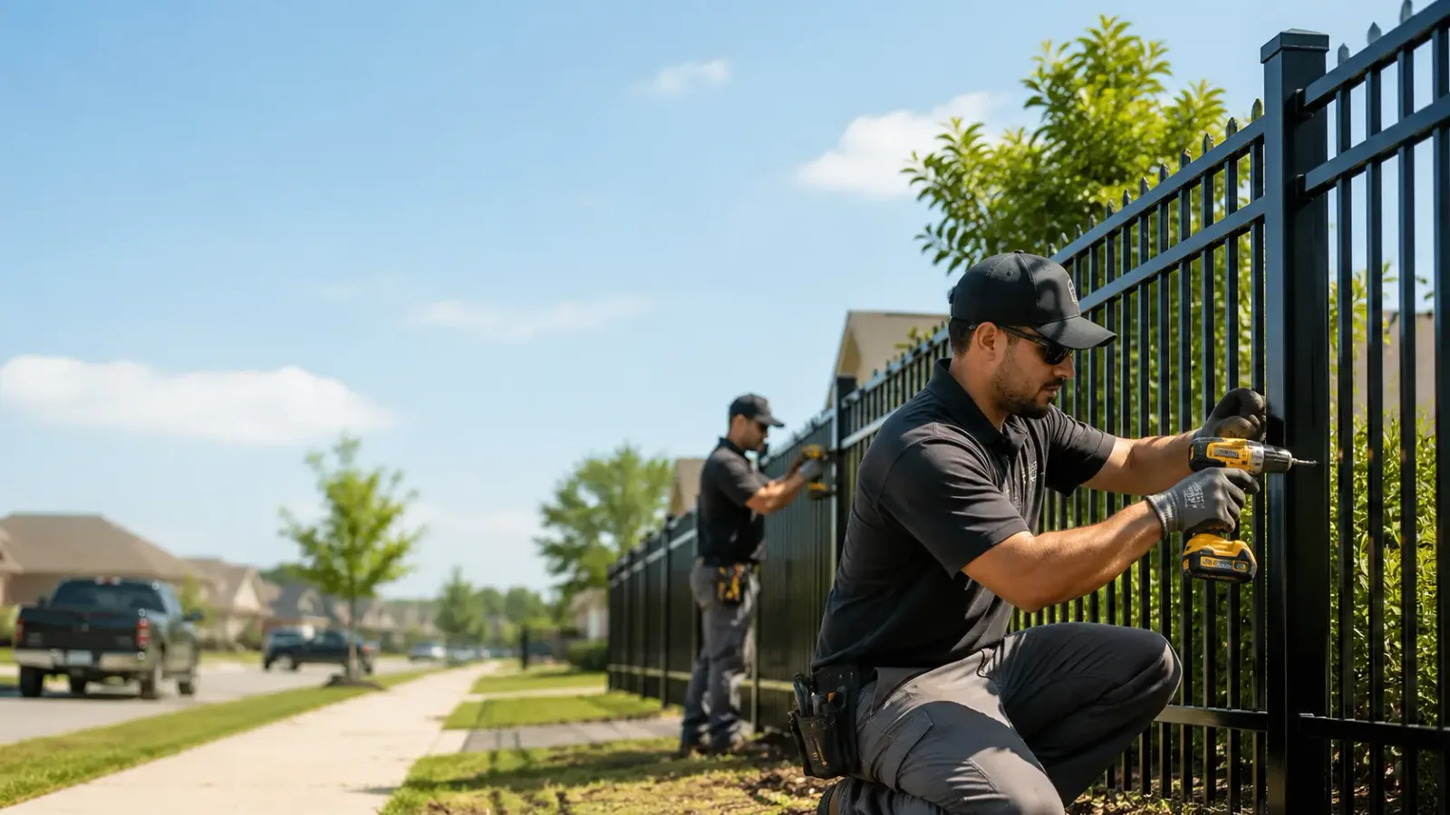 Metal Fence Installation in Morrow, AR